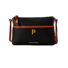Pittsburgh Pirates Dooney  Bourke Pebble Ginger Crossbody