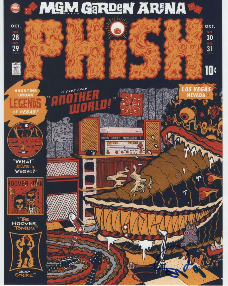 貴重 Trey Anastasio poster phish ポスター 2 TREY ANASTASIO - PHISH - 2020 - AUSTIN - TOBIN CENTER
