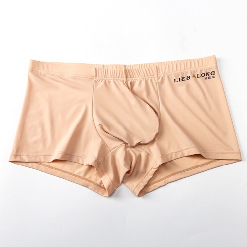 Men's Underwear Boxer Briefs Ice Silk Shorts Panties Bulge Pouch Underpants 🔥 - Picture 7 of 19