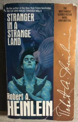 STRANGER IN A STRANGE LAND by Robert A. Heinlein (1987) Ace SF ...