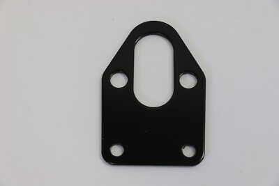 SBC Small Block Chevy Black Fuel Pump Mounting Plate With Gasket - Fits 283 To 400 CI 10 thumbnail image