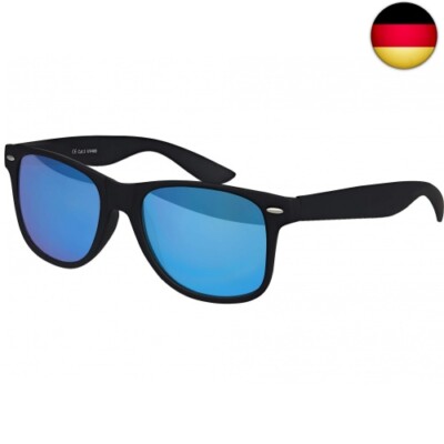 Sonnenbrille UV400 CAT 3 CE Rubber - mit Federscharnier für Damen & Herren 