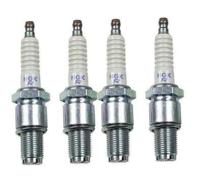 NGK Platinum OEM Spark Plug 2-BUR7EQP + 2-BUR9EQP FOR RX-7 FC3S FD3S 13B 13BT Ro