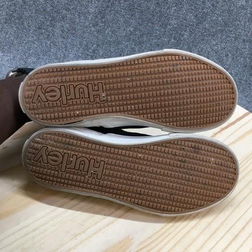 Hurley Shoes Womens 8 M Arlo Slip On Sneakers Black Canvas Round Toe Comfort - Picture 8 of 16
