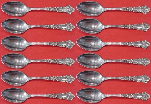 French Renaissance by Reed and Barton Sterling Silver Demitasse Spoon Set 12pcs