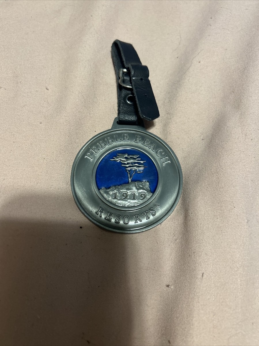 ペブルビーチリゾート　バッグタグ Pebble Beach Golf Links Rubber Bag Tag