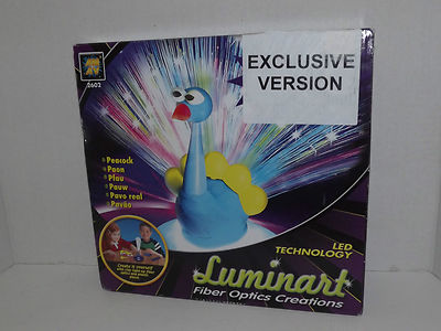 Luminart Fiber Optics Creations Peacock 2602 Exclusive Version New Sealed (r)
