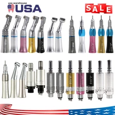 NSK Style Dental Slow Low Speed Straight/Air Motor/Contra Angle Handpiece 2/4 H