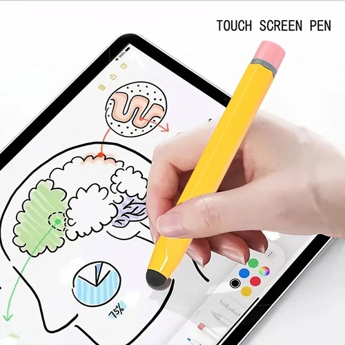 Penna stilo universale iOS Android Touch Pen disegno matita capacitiva per schede - Foto 4 di 27