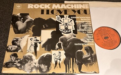ROCK MACHINE-I LOVE YOU-UK MONO 1968 VINYL LP-LAURA NYRO/GREAT SOCIETY/TAJ MAHAL