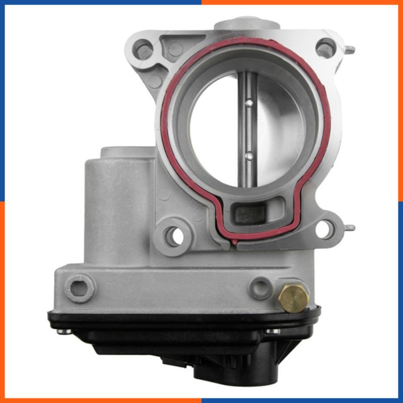 Corps papillon pour Ford à capteur intégré 4M5G9F991FA pour injection fluide - 4