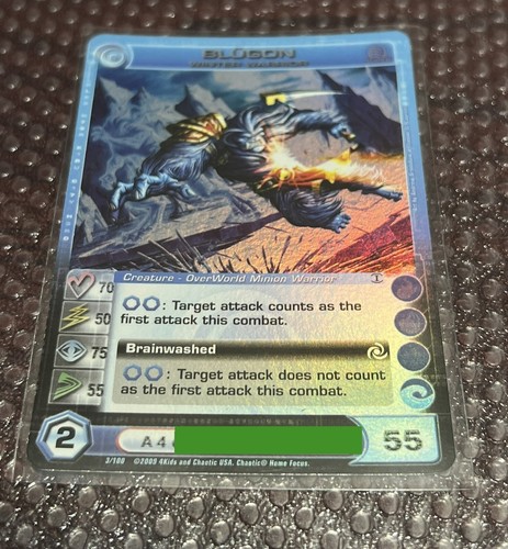 CHAOTISCHER BLUGON WINTERKRIEGER GESCHMIEDETE EINHEIT FAST NEUWERTIG UNBENUTZTER CODE - Bild 2 von 3