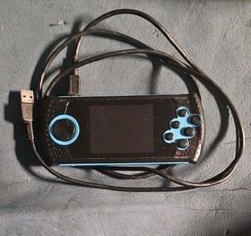 Sega Genesis Ultimate Portable Game Player Working Black/ Blue Model