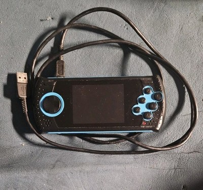 Sega Genesis Ultimate Portable Game Player Working Black/ Blue