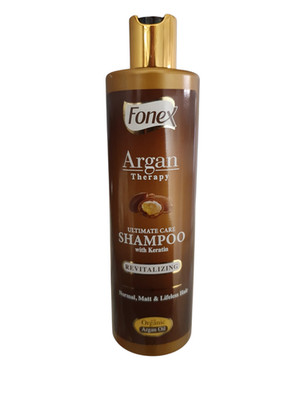 FONEX Argan Therapy Shampoo 375ml   Revitalisierend & Keratin (NEU & OVP)