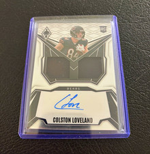 colston loveland 2025 phoenix rps dual rookie patch auto #DRP-CLD /249