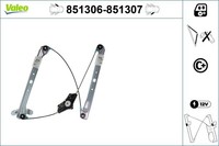 Fensterheber Valeo 851306 FüR VW Golf BE1 BQ1 BE2 5G1 7