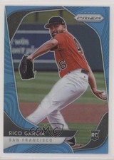 2020 Panini Prizm Tier II Mega Box Carolina Blue Prizm Rico Garcia #156 3bs