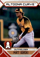2023 Altoona Curve Choice #16 Matt Gorski Fishers Indiana IN - NM Baseball Card