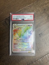 Pokemon Stelle Brillanti Charizard VSTAR Arcobaleno Segreto Carta Rara PSA 9 174/172