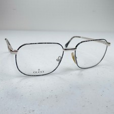 Gucci Eyeglasses GG 1248 Silver Gray VX4 Vintage 54-16 135