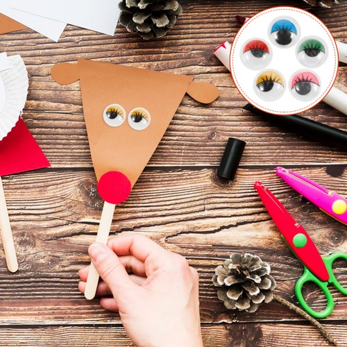 200 piezas adhesivo para niños para manualidades realista hecho a mano falso - Imagen 10 de 12