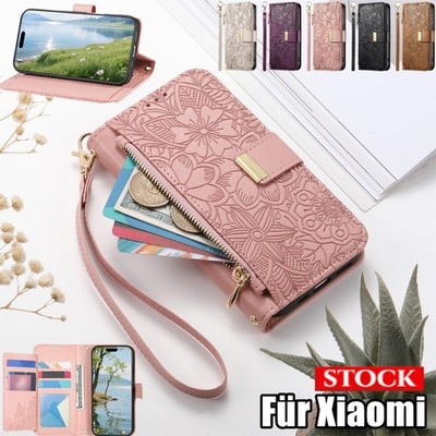 Handyhülle Für Xiaomi 14 15 Redmi Note 15 14 13 Tasche Brieftasche Ständer Cover