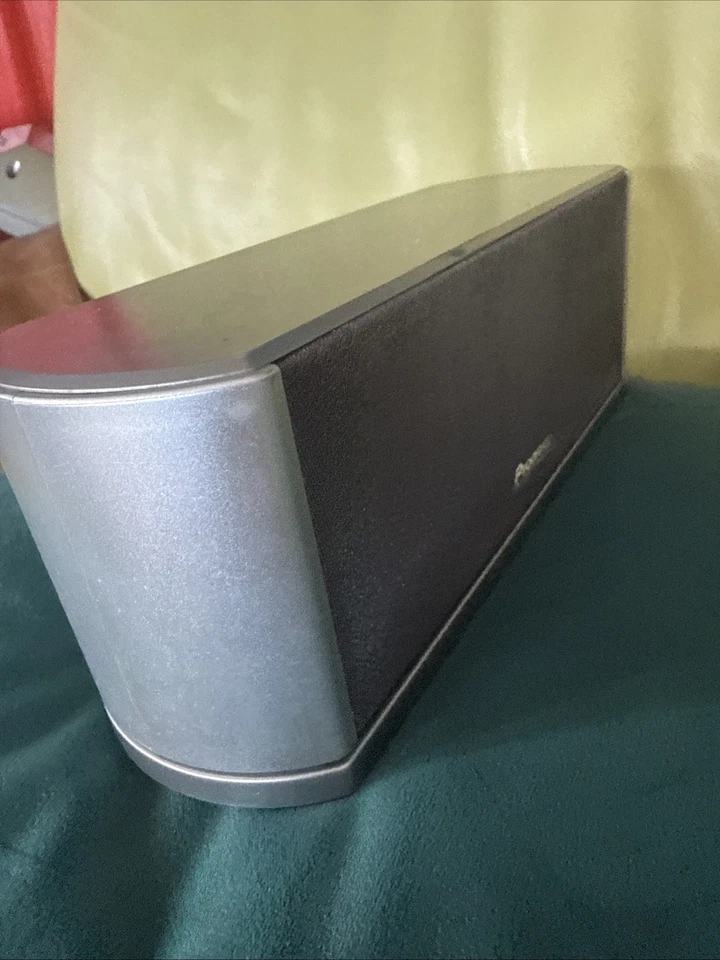 Altavoz central Pioneer S-DV424 plateado 100 W para sistema de sonido envolvente Foto 3 de 4