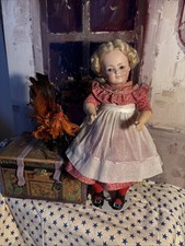 Antique German Kestner #185 Smiling Character Child Doll Hairline