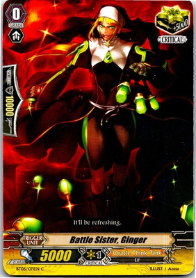 #ad BATTLE SISTER GINGER BT05 071EN C CARDFIGHT VANGUARD HP $1.99