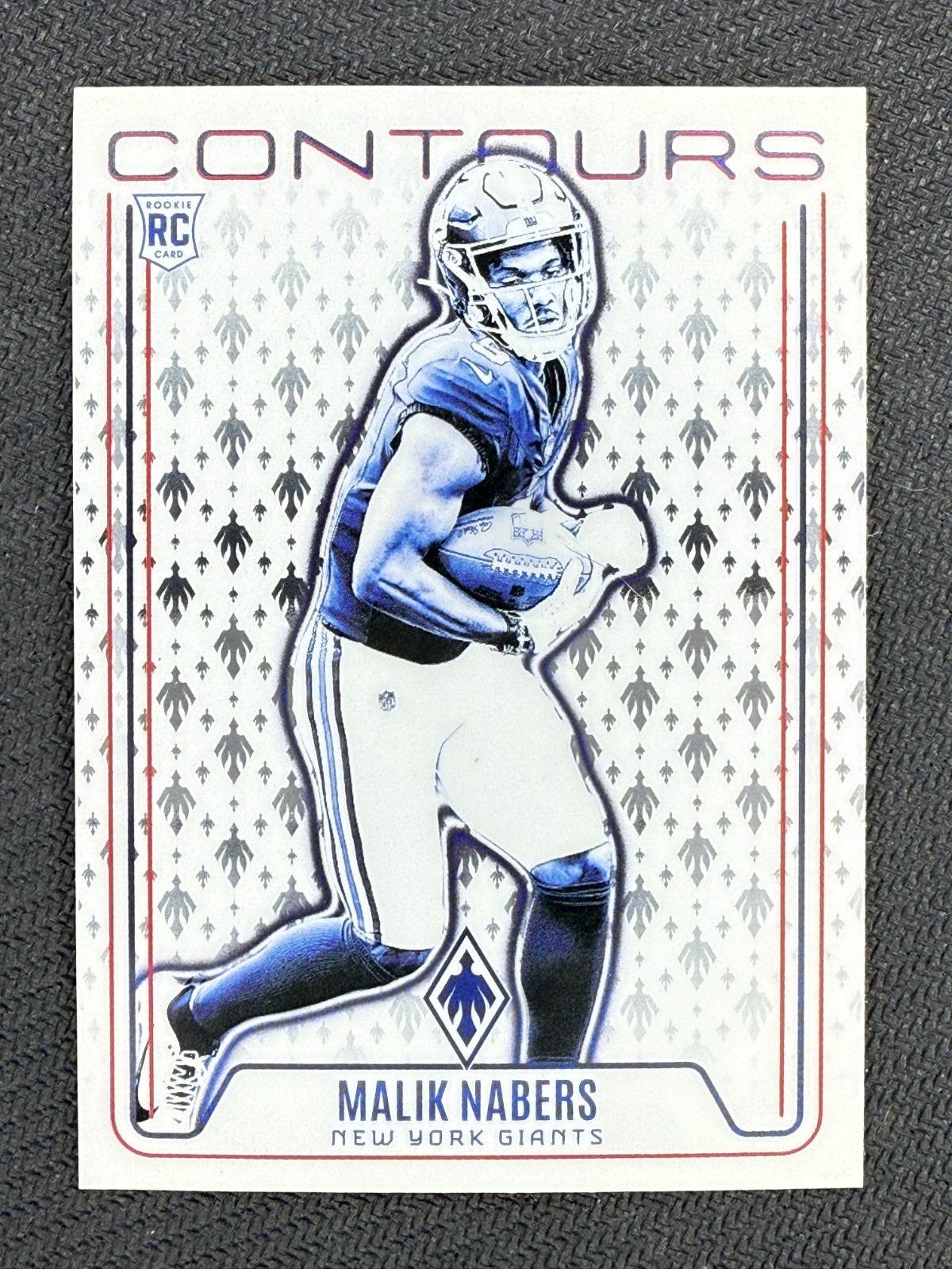 2024 Panini Phoenix - Contours Hyper Malik Nabers #CON-MNS (RC)