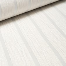 White Grey Stripe Wallpaper Wood Panel Slat Slightly Imperfect Textured Vinyl