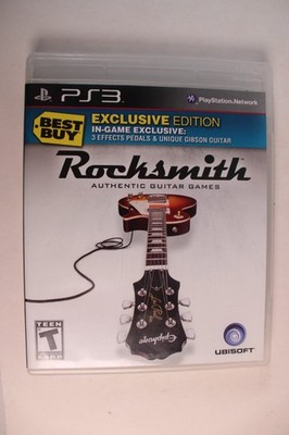 Rocksmith Best Buy Exclusive Edition - Sony PS3 Authentic Guitar Games