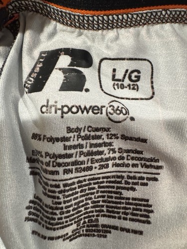 Telaleo EPro Russel DriPower 360 Compression Pants Boys Logo Tights Youth Large - Picture 8 of 12