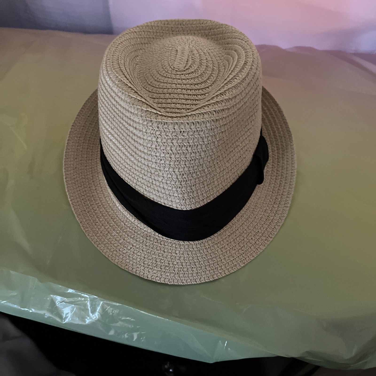 Fedora Hat For Men Or Women With Adjustable Strap-image