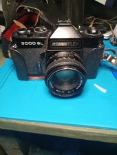 Revue Flex Revueflex 3000 SL 3000SL 3000-SL SLR Camera With Lens untested