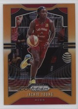 2020 Panini Prizm WNBA Orange Prizm 5/65 Jackie Young #76 u0u