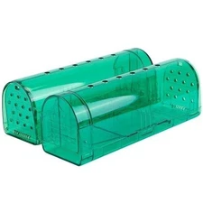 2Pcs Reusable Humane Mouse Trap Live Catch And Release Mouse Cage Animal Pest