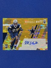 2017 MARQUEZ WHITE Unparalleled Rookie Auto /49 Card #269 autograph