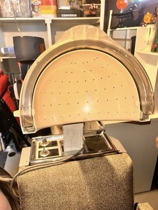 Bonat El Dorado Hard Bonnet Hood Hair Dryer Chair Electric Beige Timer Controls