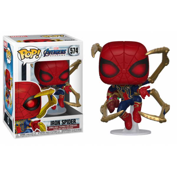 Funko Pop! Figur Iron Spider &Amp; Nano Gauntlet Avengers Endgame Marvel-image