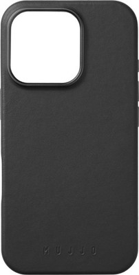 Mujjo - Apple iPhone 16 Pro Leather Case - Black