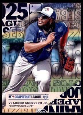 2025 Topps Baseball #TG-7 Vladimir Guerrero Jr. Training Grounds