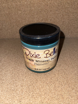 #ad DIXIE BELLE CHALK MINERAL PAINT PALMETTO WATER BASED 8 oz BRAND NEW $8.50