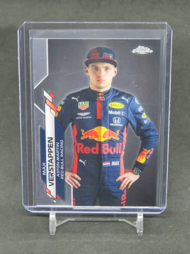 2020 TOPPS CHROME F1 RACING MAX VERSTAPPEN #6 ROOKIE RC PORTRAIT RED BULL C AA4