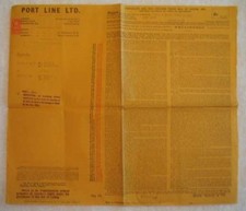 PORT HUON (Port) Old Document WW2