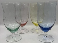 Lenox Butterfly Meadow Iced Tea Water Glasses 18 oz New In Box Set Of Four