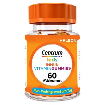 Multivitamin Gummies für Kinder 60 Stk Centrum Immun, Fruchtgeschmack,