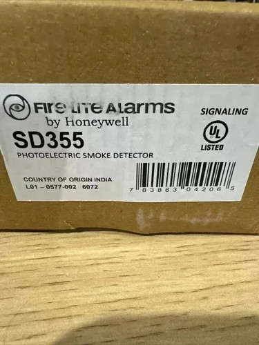 Pack of seven (7) Fire-Lite SD355 Photoelectric Addressable Smoke Detector