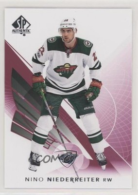 2017-18 SP Authentic Limited Red Nino Niederreiter #80 fm0